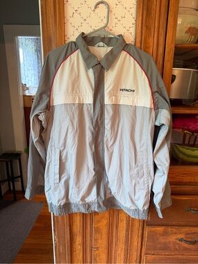HITACHI Two-Tone Light Gray Shirt